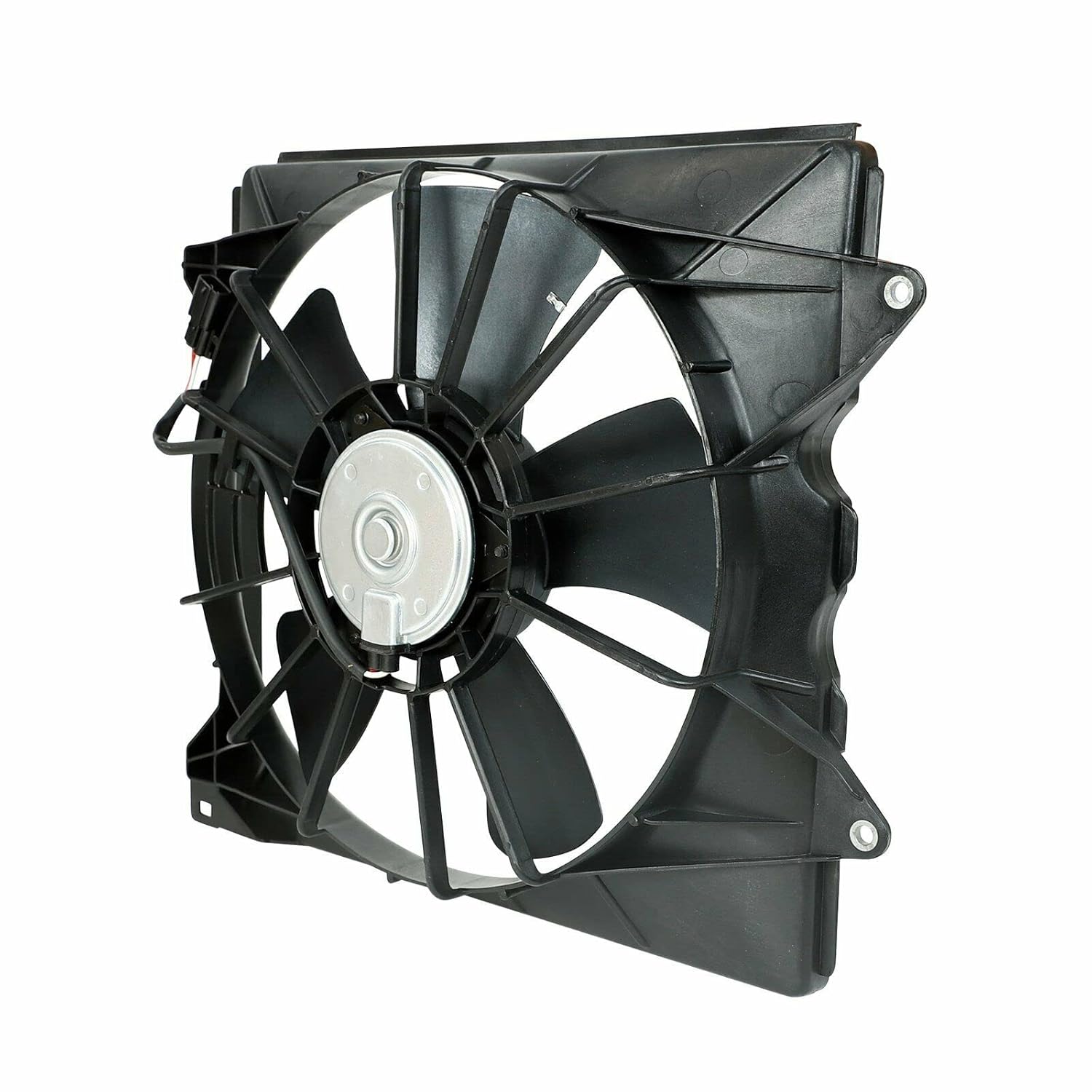 frperce 1 Pair AC Cooling Radiator Fan Assembly Left and Right Side 7+5 Blades Compatible with 2008-2012 Accord #HO3113123, 611130, 621-357,HO3115142, 601130,621-356 Pack of 2