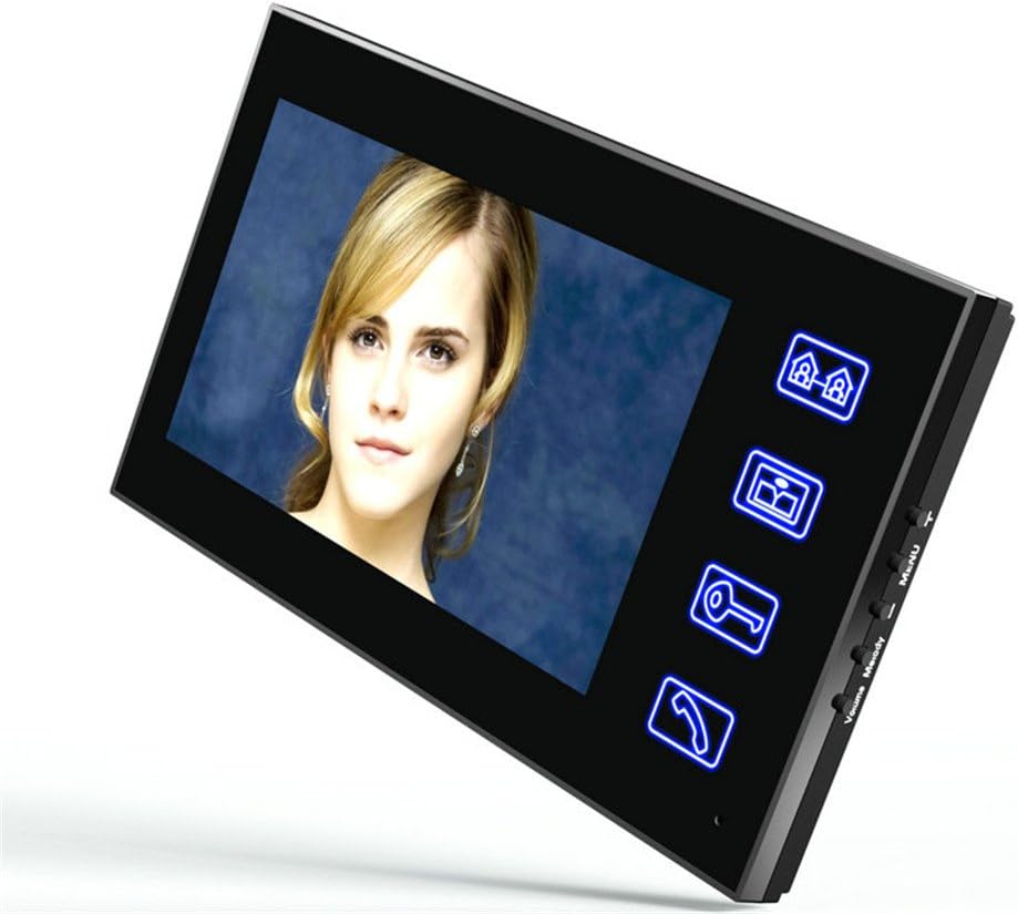 Touch Key 7 Lcd RFID Password Video Door Phone Intercom System Kit+ Electric Strike Lock+ Wireless Remote Control unlock