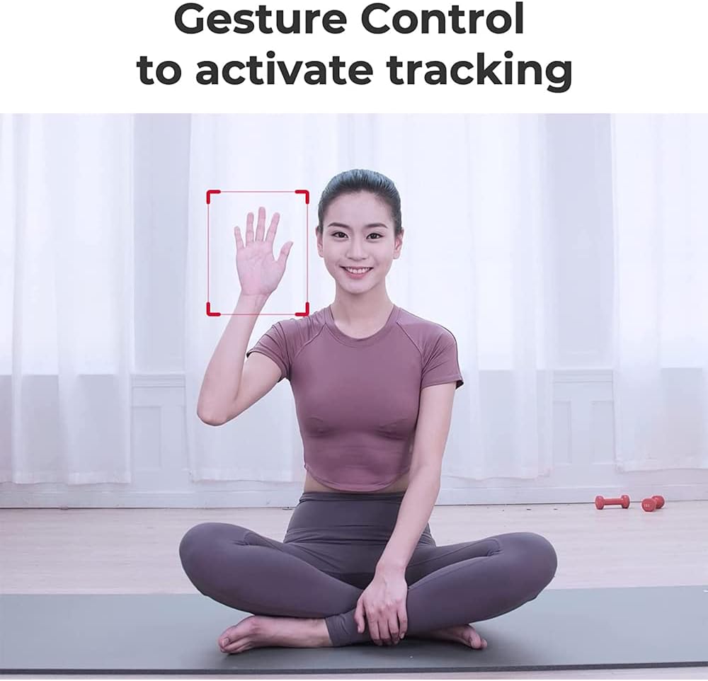 OBSBOT OSB-2007-C Me AI-Powered Auto-Tracking Camera Phone Mount Bundle with Vivitar Video Conference Live Streaming Kit