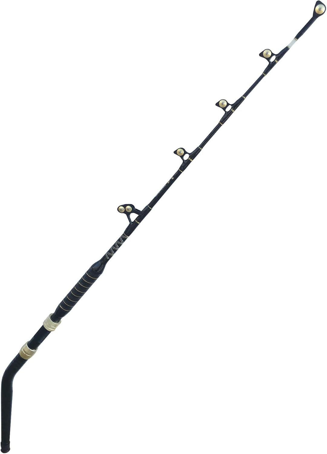 EatMyTackle Bent Butt Saltwater Fishing Rod | Blue Marlin Tournament Edition