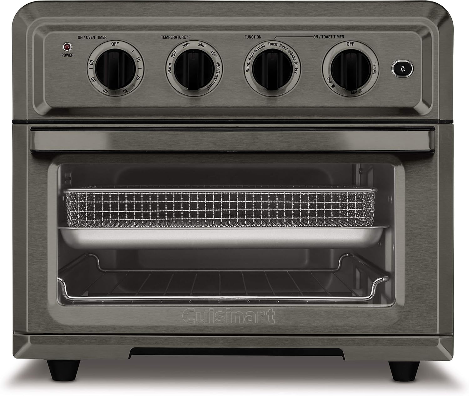 Cuisinart TOA-60W Convection Toaster Oven Airfryer, White