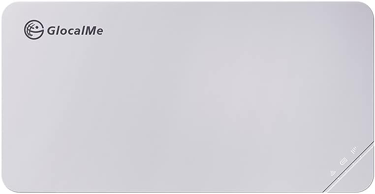 GlocalMe U3 Mobile Hotspot 4G LTE Wireless Portable WiFi - No SIM Card Needed | Connect Up to 10 Devices | Create WLAN Anywhere | Smart Local Network Auto-Selection | with US 8GB & Global 1.1GB Data