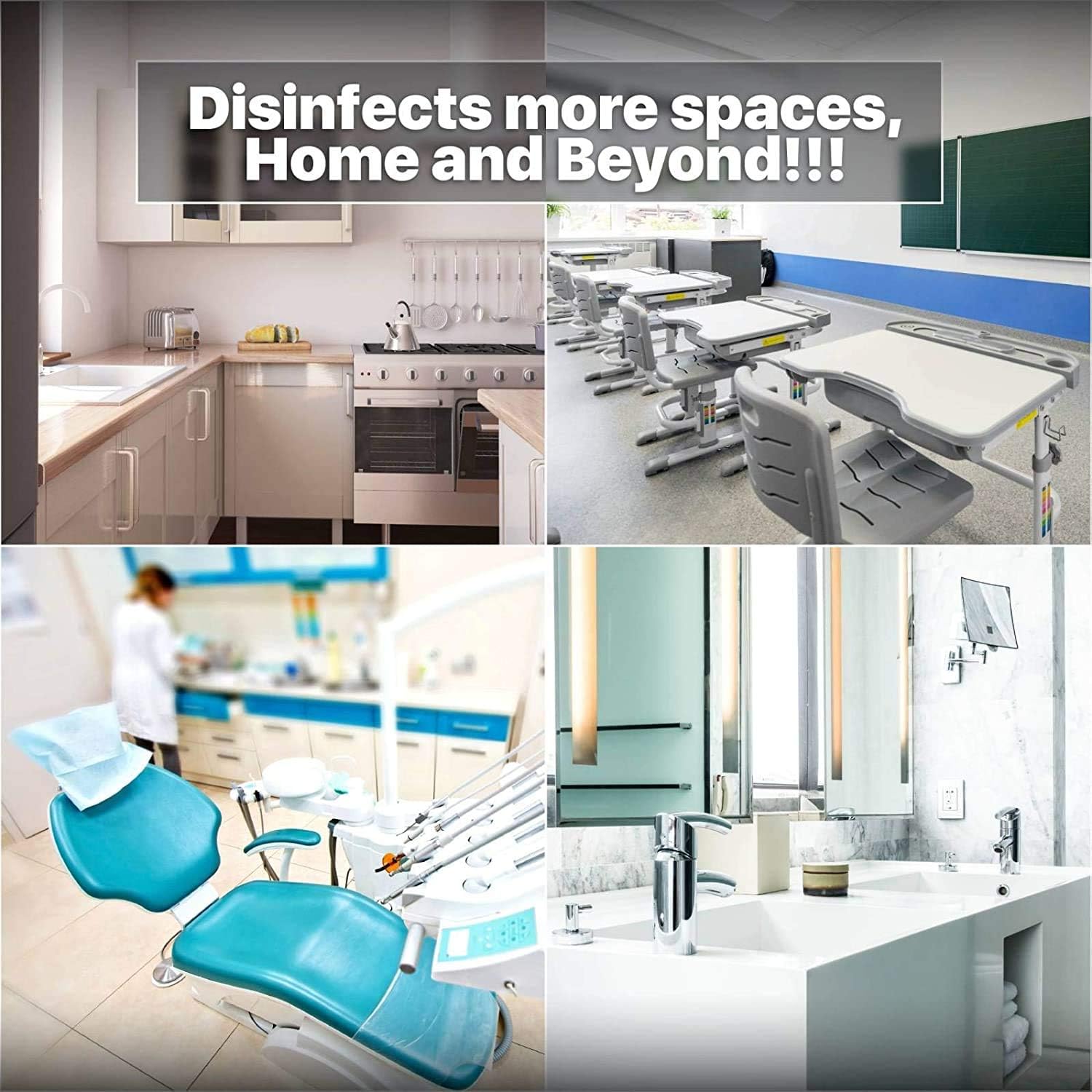 Mycolio Hospital Grade Disinfectant Wipes - 6