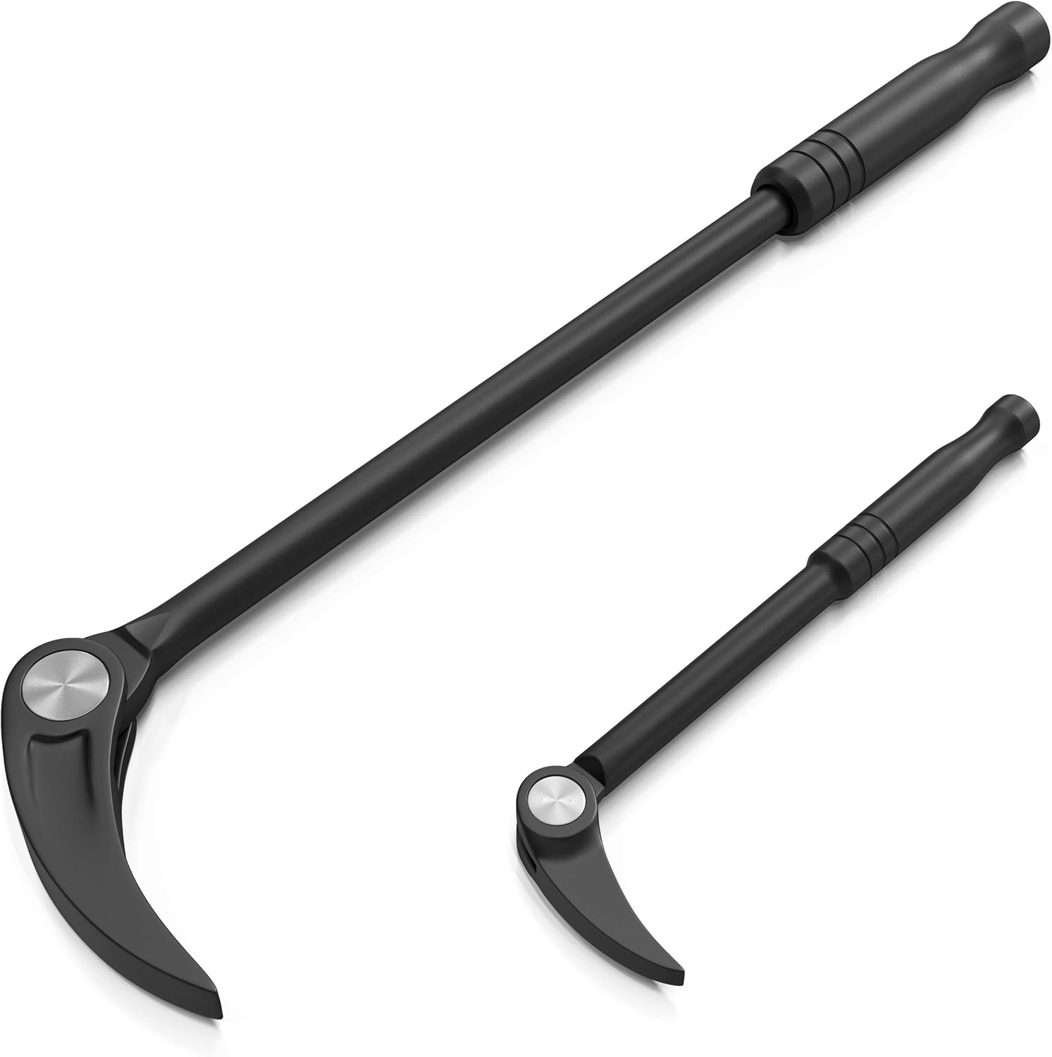 Olsa Tools 2pc Indexing Pry Bar | Heavy Duty 10 and 20 inch Indexable Prybars | Indexing Pry Bar Set for Mechanics | Automotive Pry Bar | Premium Tools for Professional Mechanics | Professional Grade Pack of 2