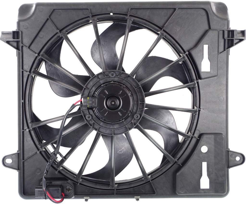 For Jeep Wrangler JK Radiator Fan 2007 08 09 10 2011 Single Fan | CH3115167 | 68039594AA