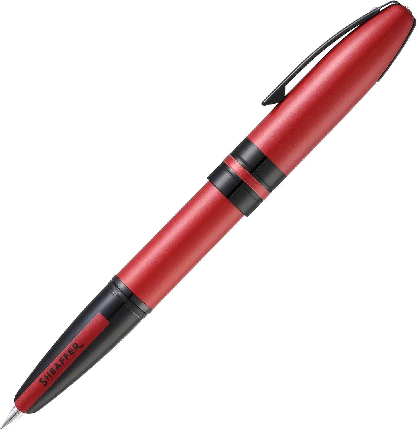 Sheaffer Icon Metallic Green with Gloss Black PVD Appts. Ball Point Pen (E2910951) Pack of 2