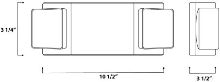 Corded Emergency Light Pack of 2
