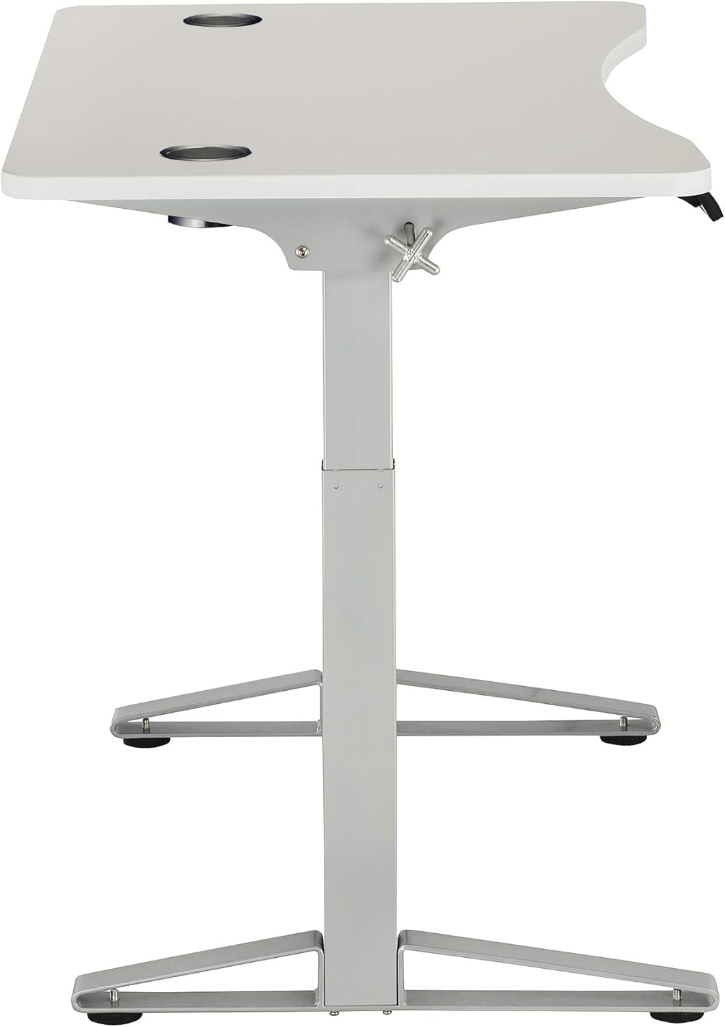 Safco Products 1980WH Electric Height Adjustable Sit to Stand Desk, 30.75