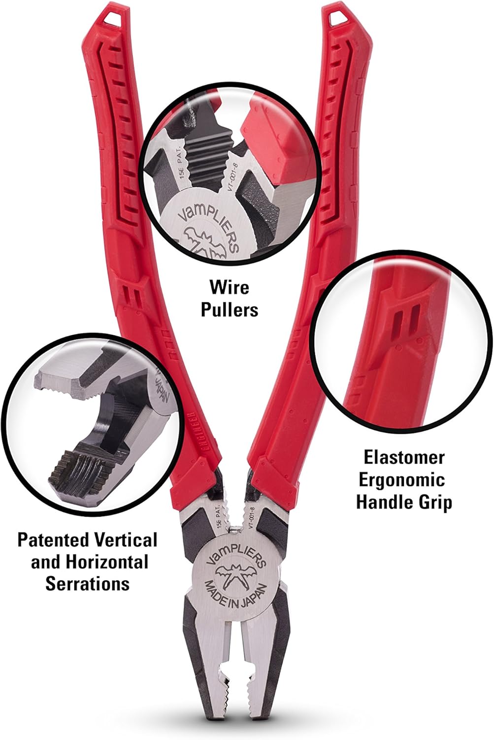 VAMPLIERS World's Best Pliers VT-001-S3EP Best for Rusted/Damage/Security/Screw Extraction Pliers, Best Gift for Corporate/Friends and Family, Gift that last beyond the season!
