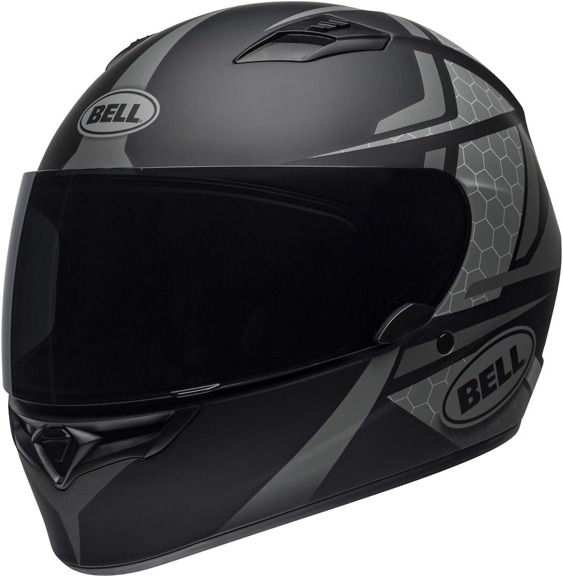 Bell Qualifier Street Helmet (Flare Matte Black/Gray - Small)