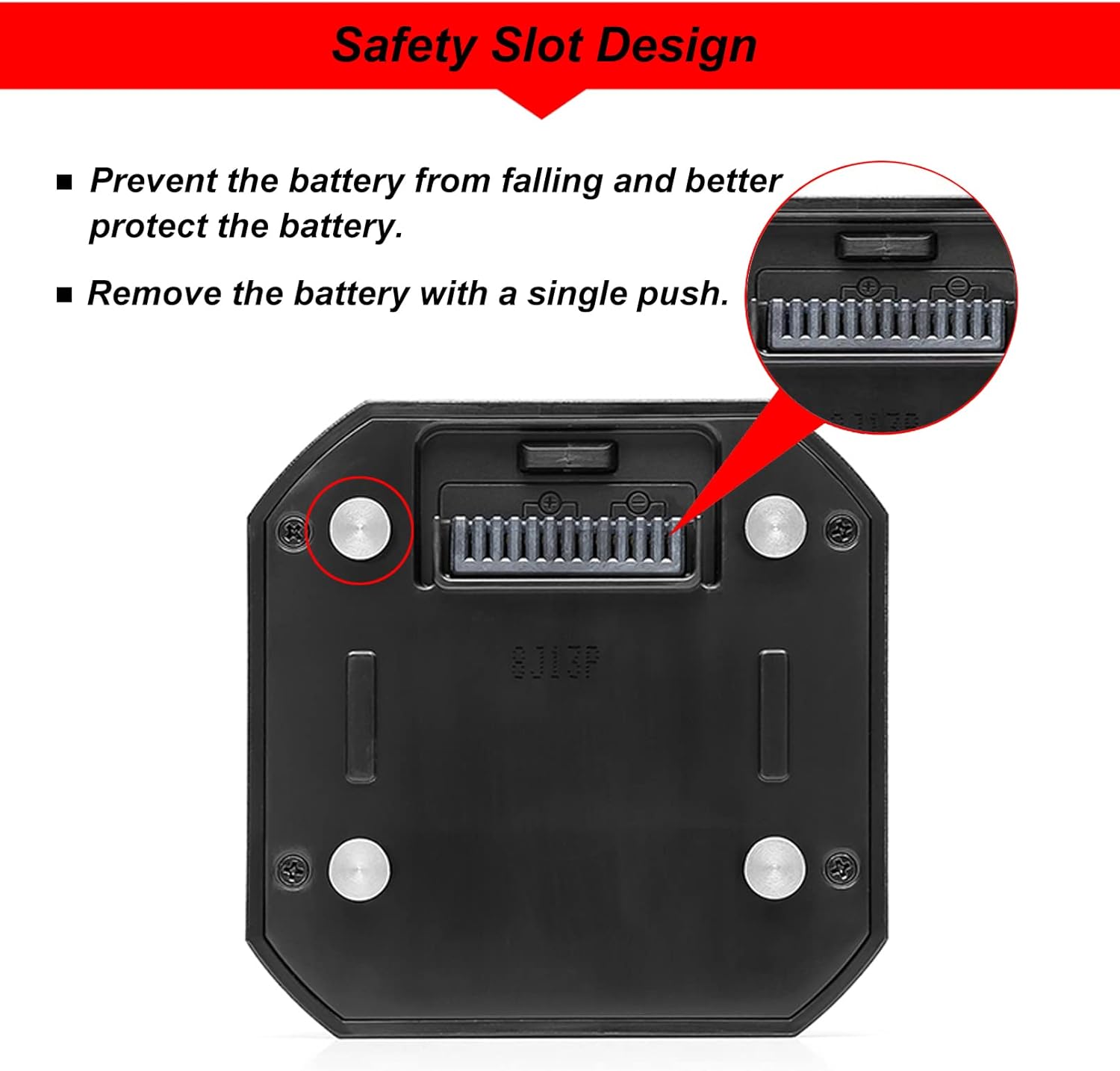 Godox WB400PA WB400P Lithium Battery Replacement for AD400 Pro, 22.2V/2500mAh Li-ion Battery Pack for Godox AD400Pro Studio Flash Strobe Light
