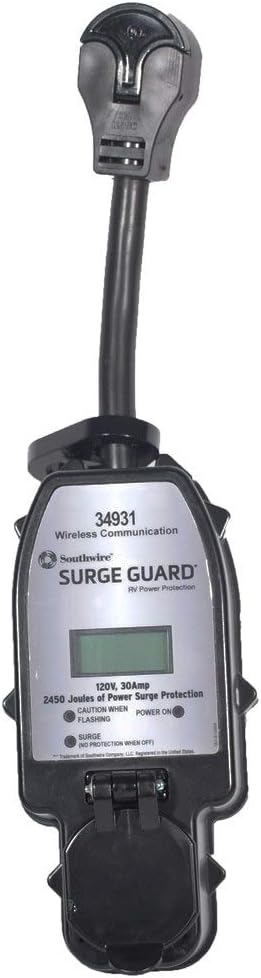 Southwire Surge Guard Portable 30-Amp 120-Volt Wireless Communication-Capable Surge Protector