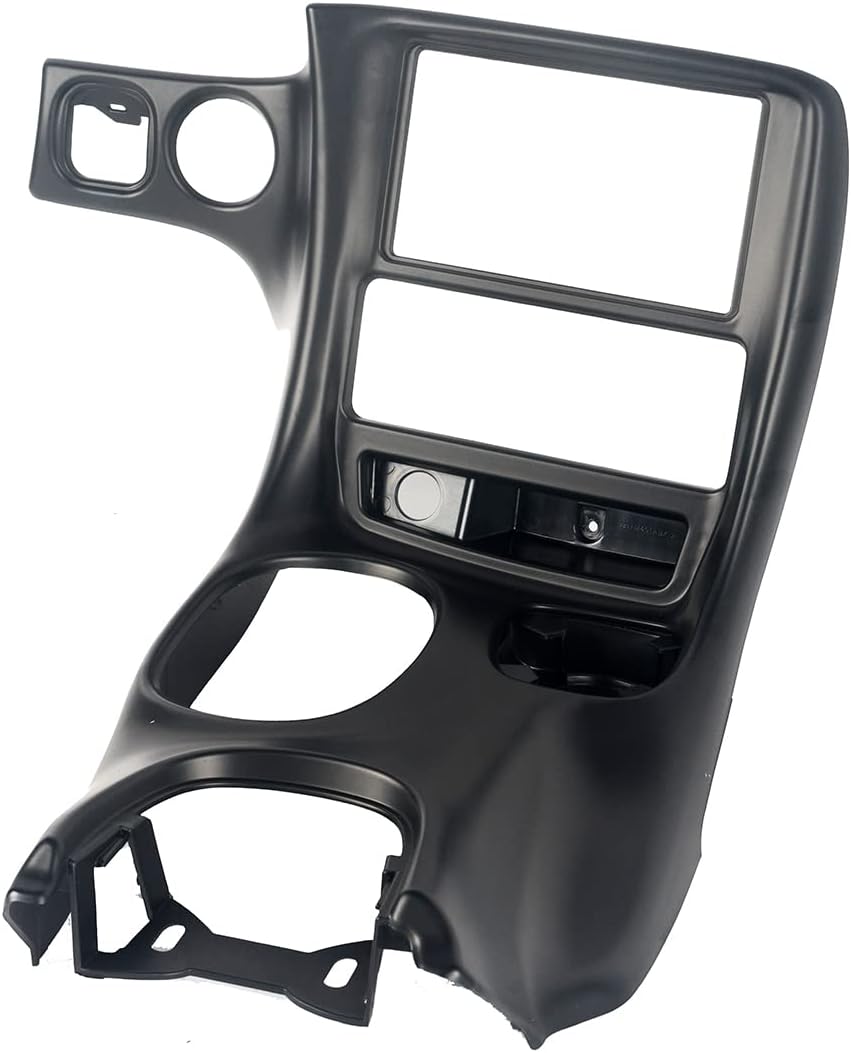KARPAL Double Din Dash Installation Kit Compatible With 1997-2004 Chevy Corvette C5 Matte black