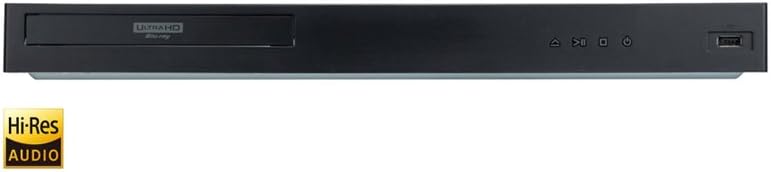 LG UBK80 4k Ultra-HD Blu-Ray Player w/ HDR Compatibility + 1 YR CPS Enhanced Protection Pack