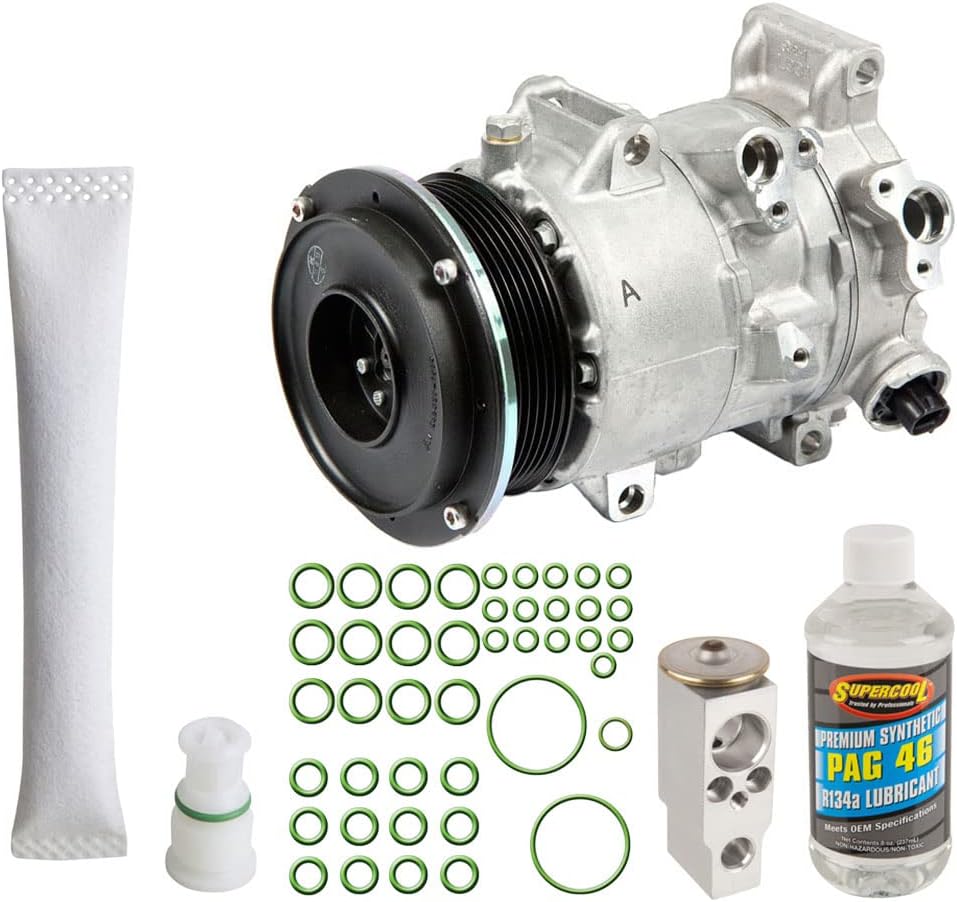 For Toyota RAV4 2006 2007 OEM AC Compressor w/A/C Repair Kit - BuyAutoParts 60-83438RN NEW