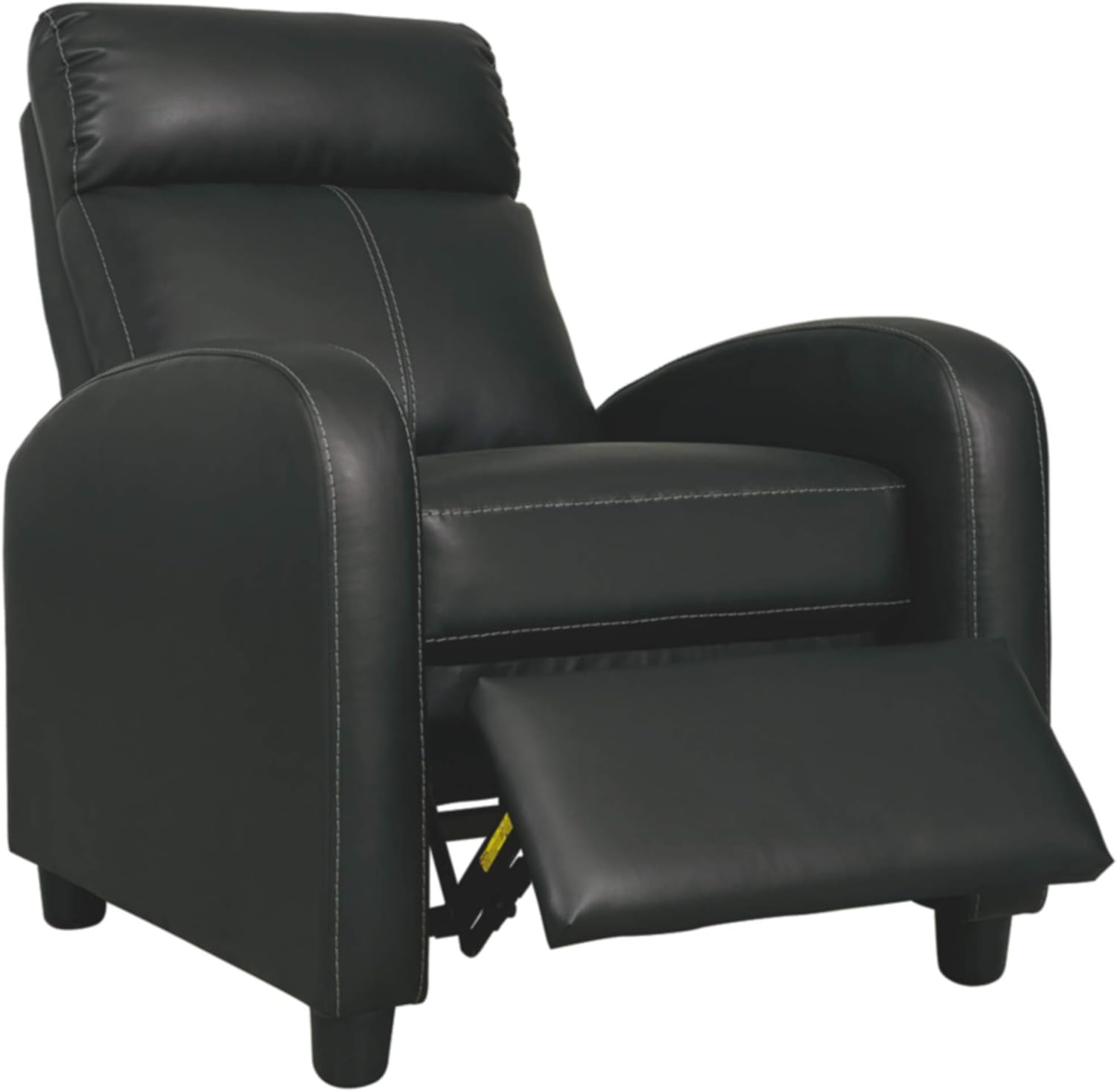Signature Design by Ashley Declo Low Leg Recliner, Black