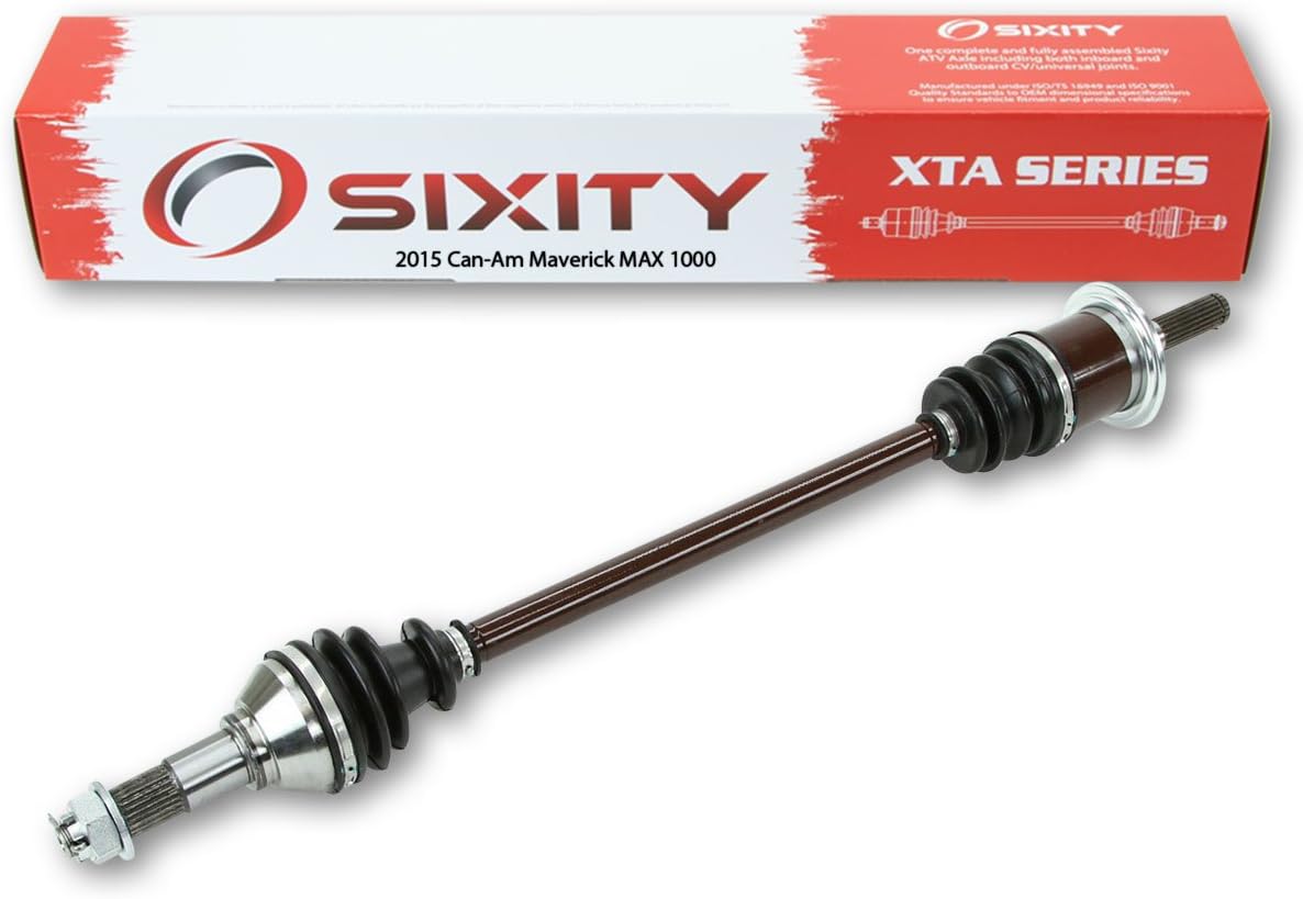 Sixity 2015 for Can-Am Maverick MAX 1000 4X4 Front Right Axles Passenger STD XRS-DPS Complete Side
