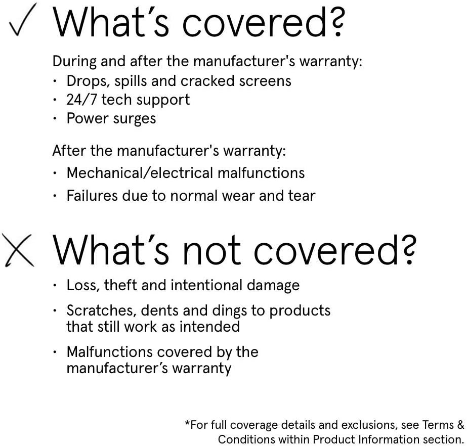 ASURION 2 Year Portable Electronic Accident Protection Plan with Tech Support $4000-9999.99
