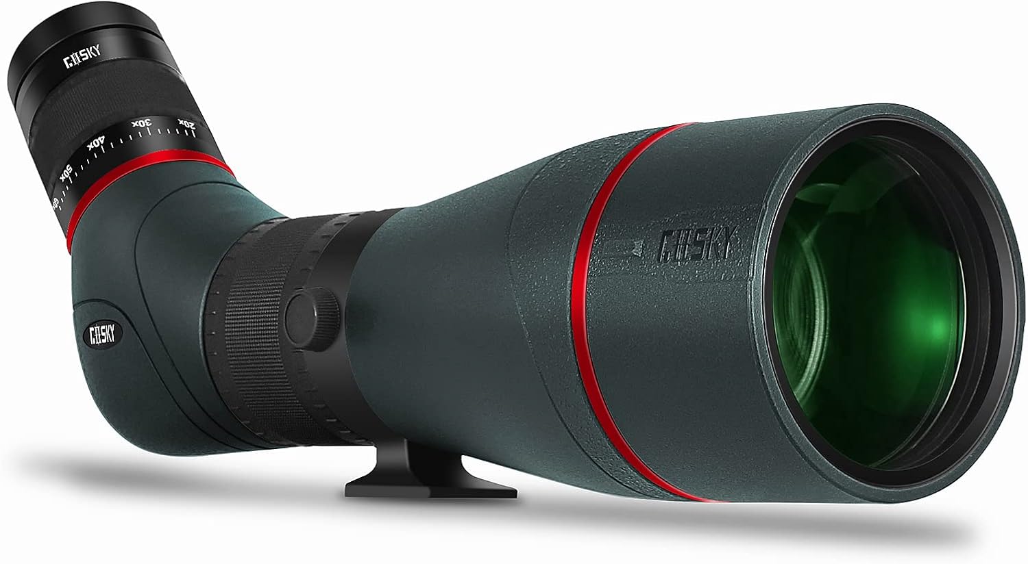 Gosky EagleView Upgrade 20-60x85mm ED Spotting Scope - Ultra High Definition & Extra-Low Dispersion Optics Spotter Scope with Smartphone Adapter