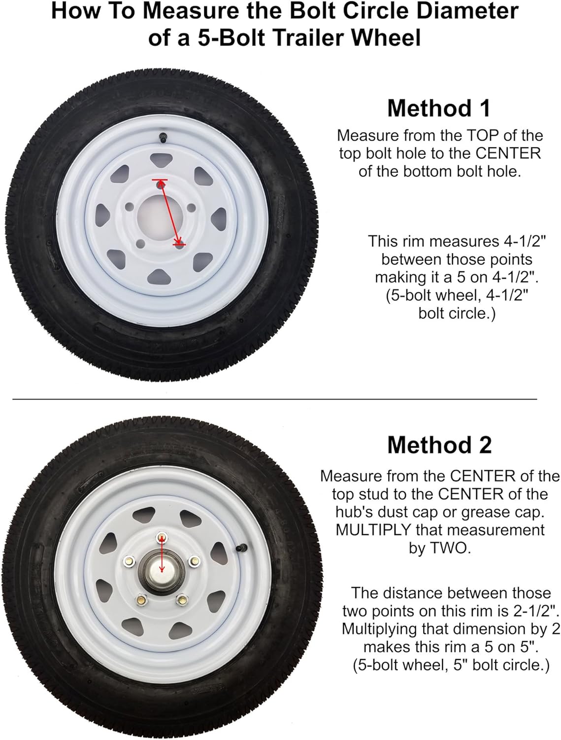 Rigid Hitch Trailer Hub Kit - for 1-3/8