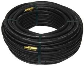 Goodyear Rubber Air Hose - 3/8in. x 100ft., Black Pack of 2
