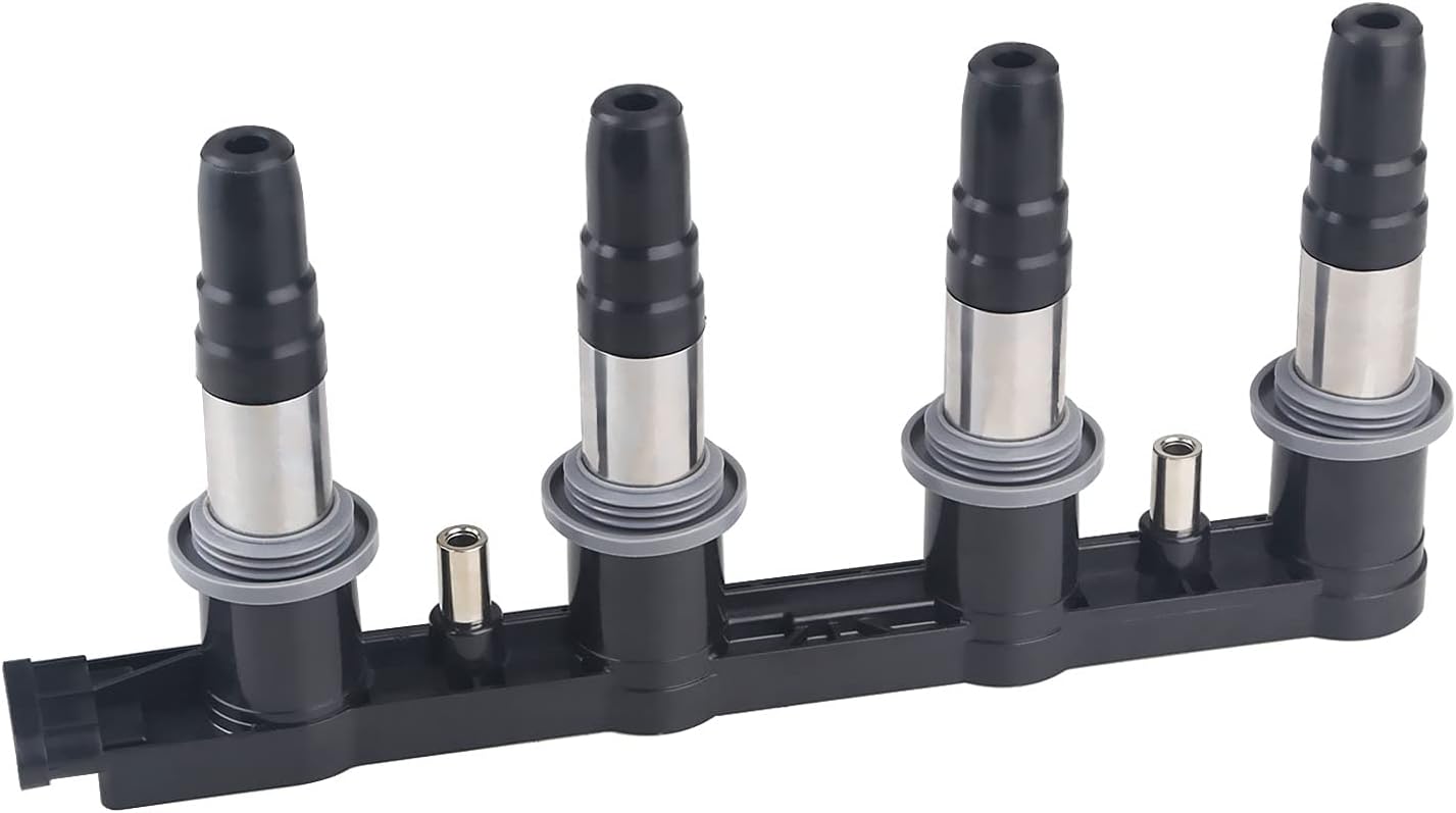 JDMON Ignition Coil with Module Replacement for Chevy Aveo Aveo5 Cruze Sonic Pontiac G3 L4 1.6L 1.8L Replace C1646 UF620 Pack of 2