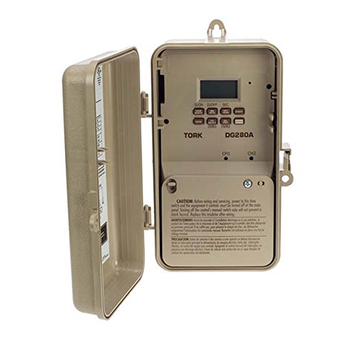 DGS Series Signaling and Duty Cycle 24 Hour Time Switch with 2 Channel, 120-277 VAC 50/60 Hz Input Supply, SPDT Output Contact