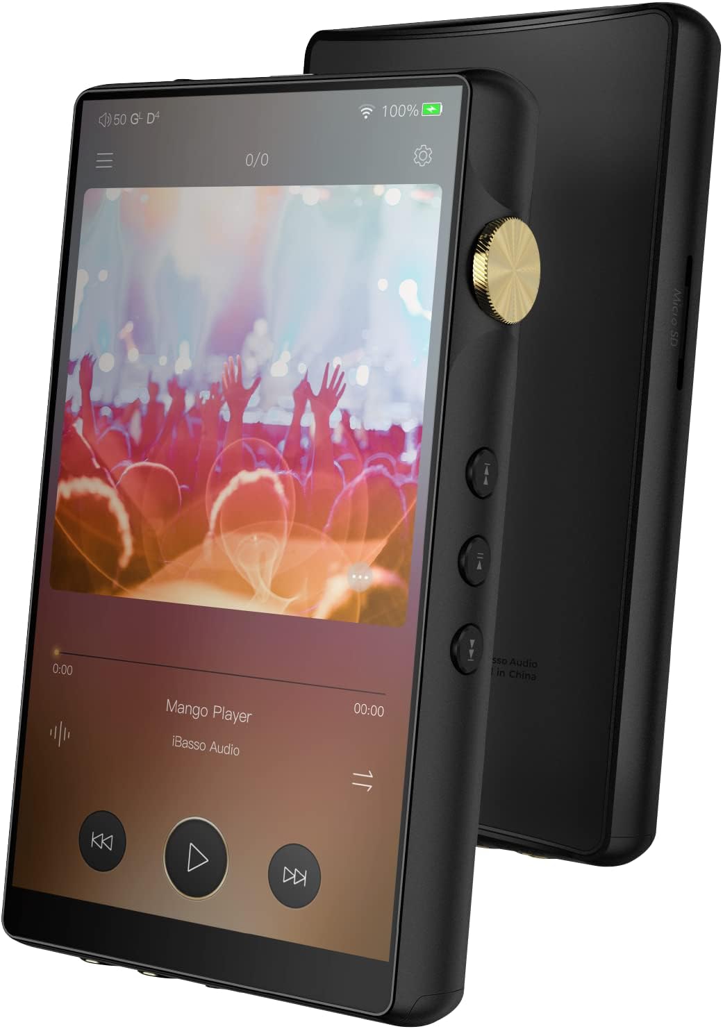 iBasso DX240 Digital Audio Player with Bluetooth V5.0 Connectivity, MQA Black