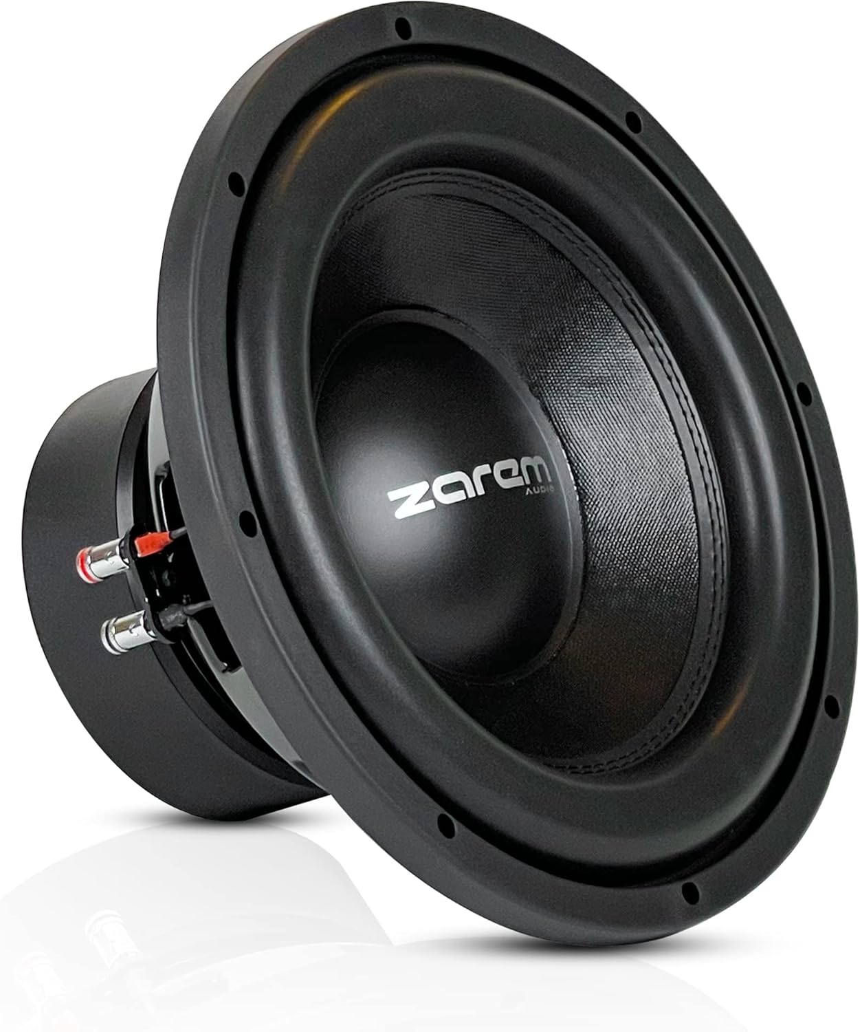 Zarem Audio ABM-12 D4 12 Inch Subwoofer – 1300 Watts Subwoofer Car Audio Dual 4 OHM Voice Coil – High Roll Foam Surround Subwoofer – Upgraded Air Flow Cooling System – Superior Bass Response Pack of 2