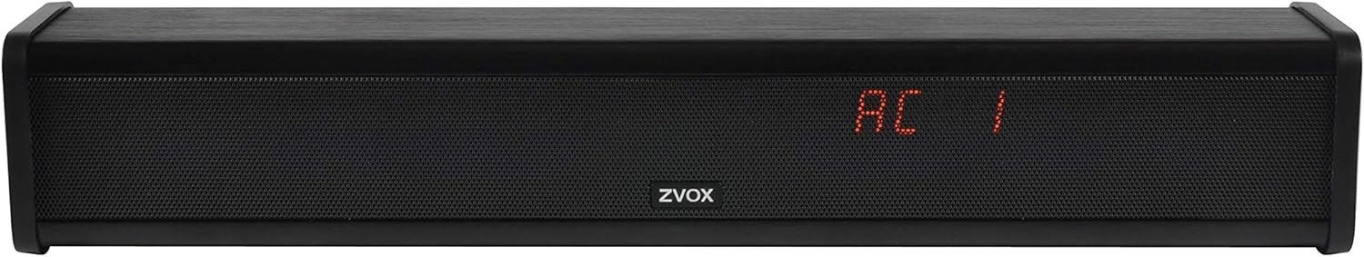 AccuVoice 201 Sound Bar TV Speaker by ZVOX with Two Levels of Voice Boost