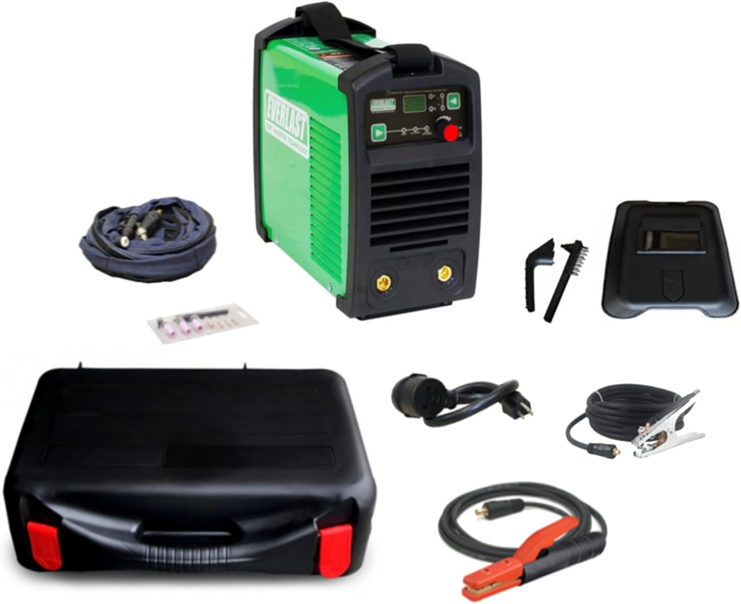 2020 PowerArc 140ST 40 Amp Arc Stick Lift Start TIG Welder, IGBT, Dual Voltage 110/220v