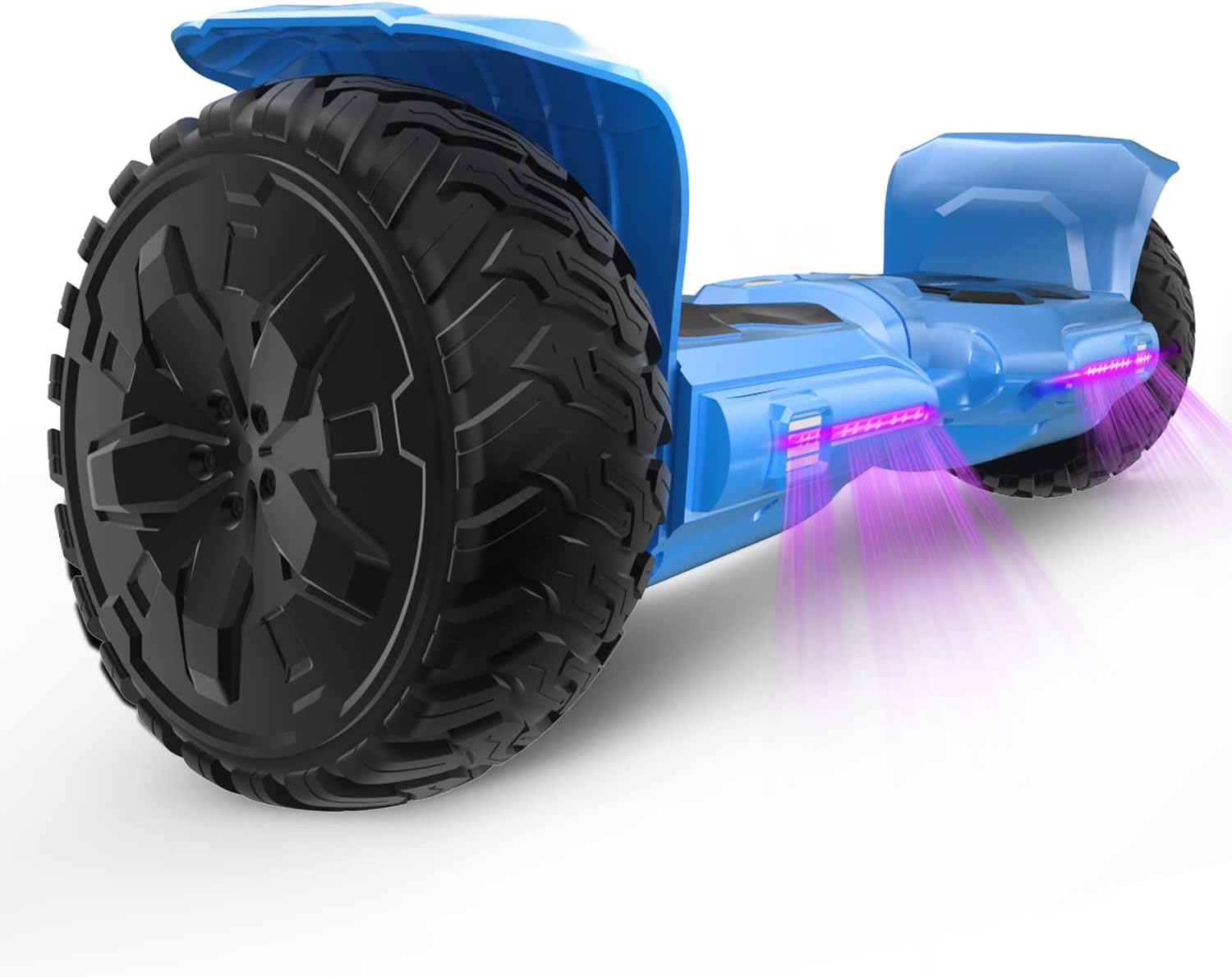 Hiboy HB-1 Hoverboard, 8.5 inches All-Terrain Off Road Hoverboard with Bluetooth Speakers, UL2272 Certified, Dual 350W Motor, Up to 7.5 MPH, 10 Miles Range Per Charge