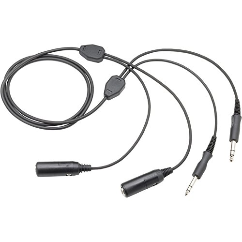 Pilot USA Headset Extension (2 Jacks, 2 Plugs) (5 ft) Pack of 2