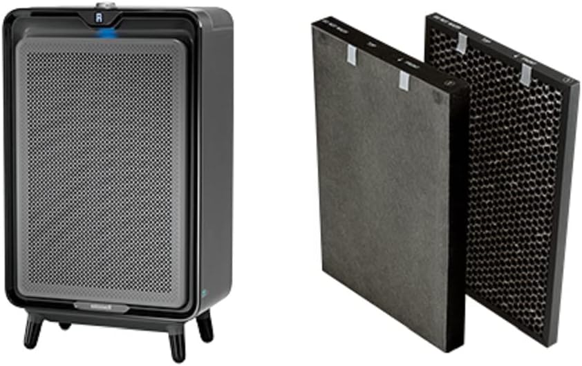 Bissell Smart Purifier with HEPA and Carbon Filters for Large Room and Home, Quiet Bedroom Air Cleaner for Allergies, Pets, Dust, Dander, Pollen, Smoke, Odors, Auto Mode, air220, 2609A