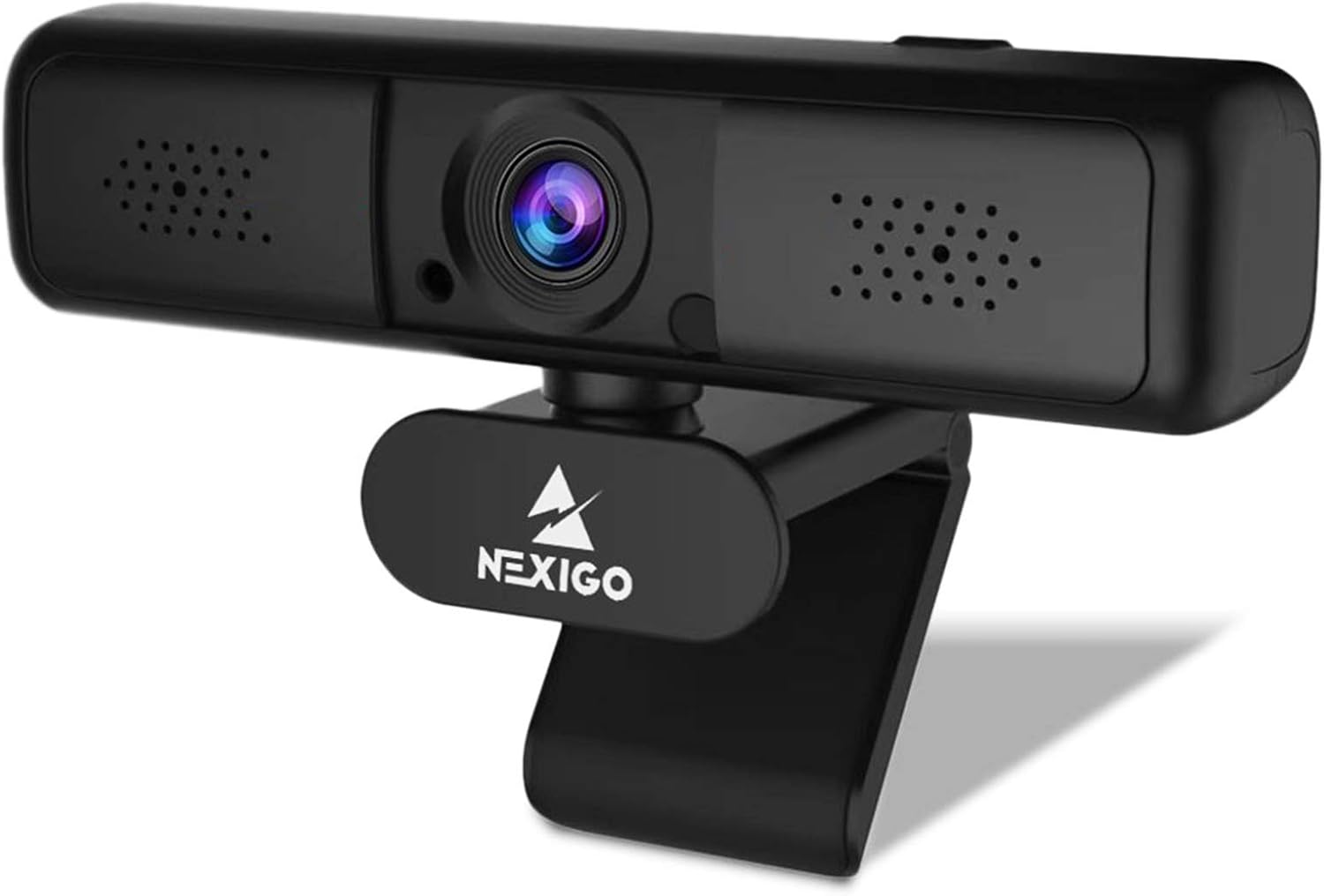 NexiGo N650 2K 4MP Zoomable Webcam with Privacy Cover & Dual Microphone, 3X Digital Zoom, 95-Degree Viewing, Quad HD Business USB Camera for Online Class, Zoom Skype Facetime OBS Teams Pack of 2
