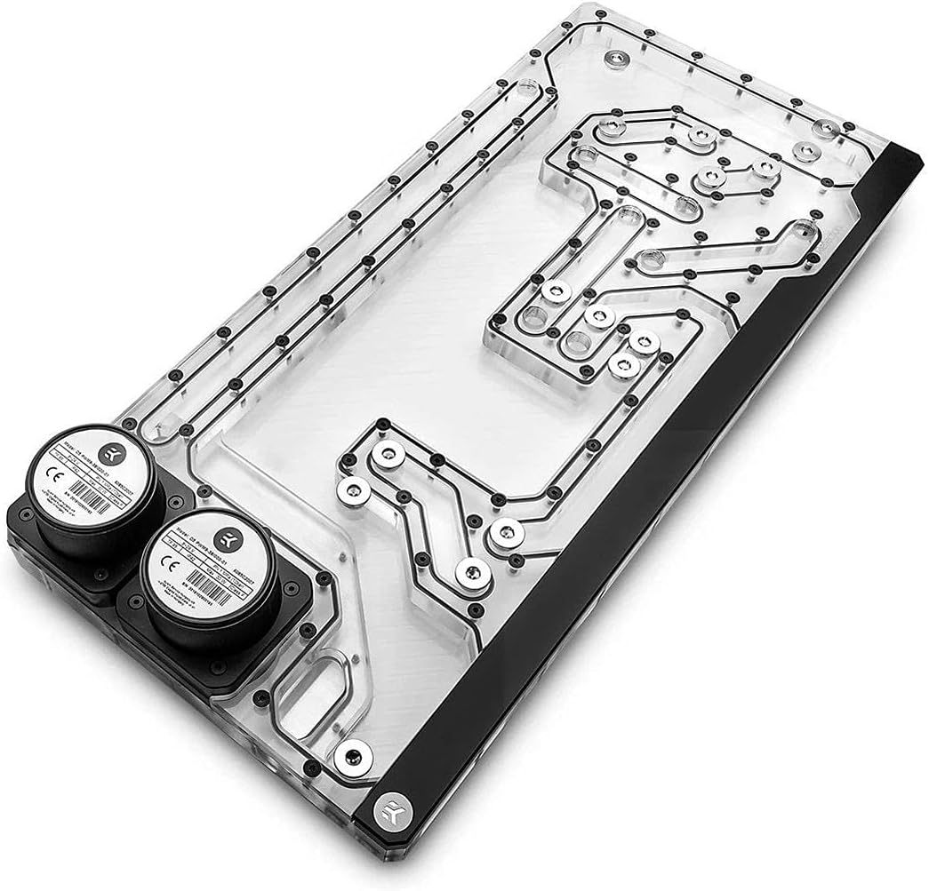 EKWB EK-Quantum Reflection 1000D D5 PWM Distroplate, D-RGB, Plexi