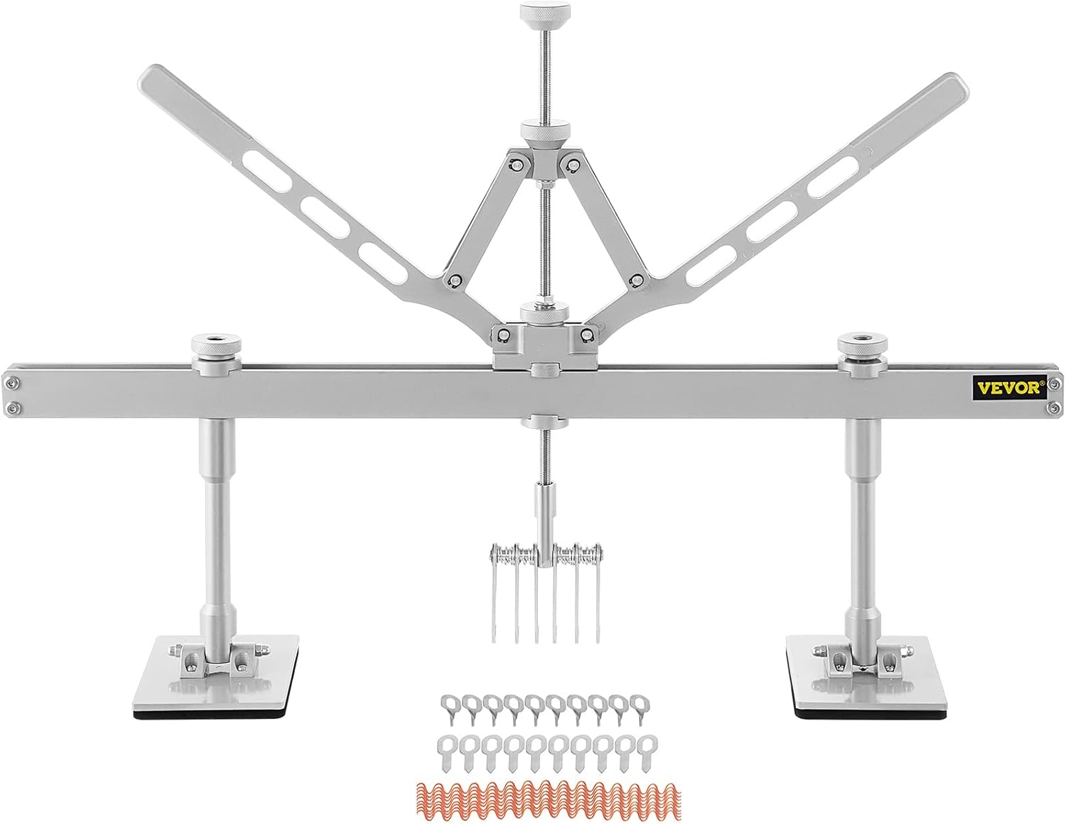Bestauto Dent Pull Lever Bar Kit Fit for Both Aluminum and Steel Dent Pulling (43INCH/1100MM)