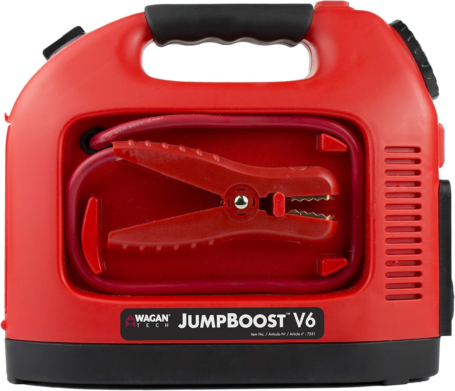 Wagan Tech 7551 JumpBoost V6 Jump Starter, Red Pack of 2