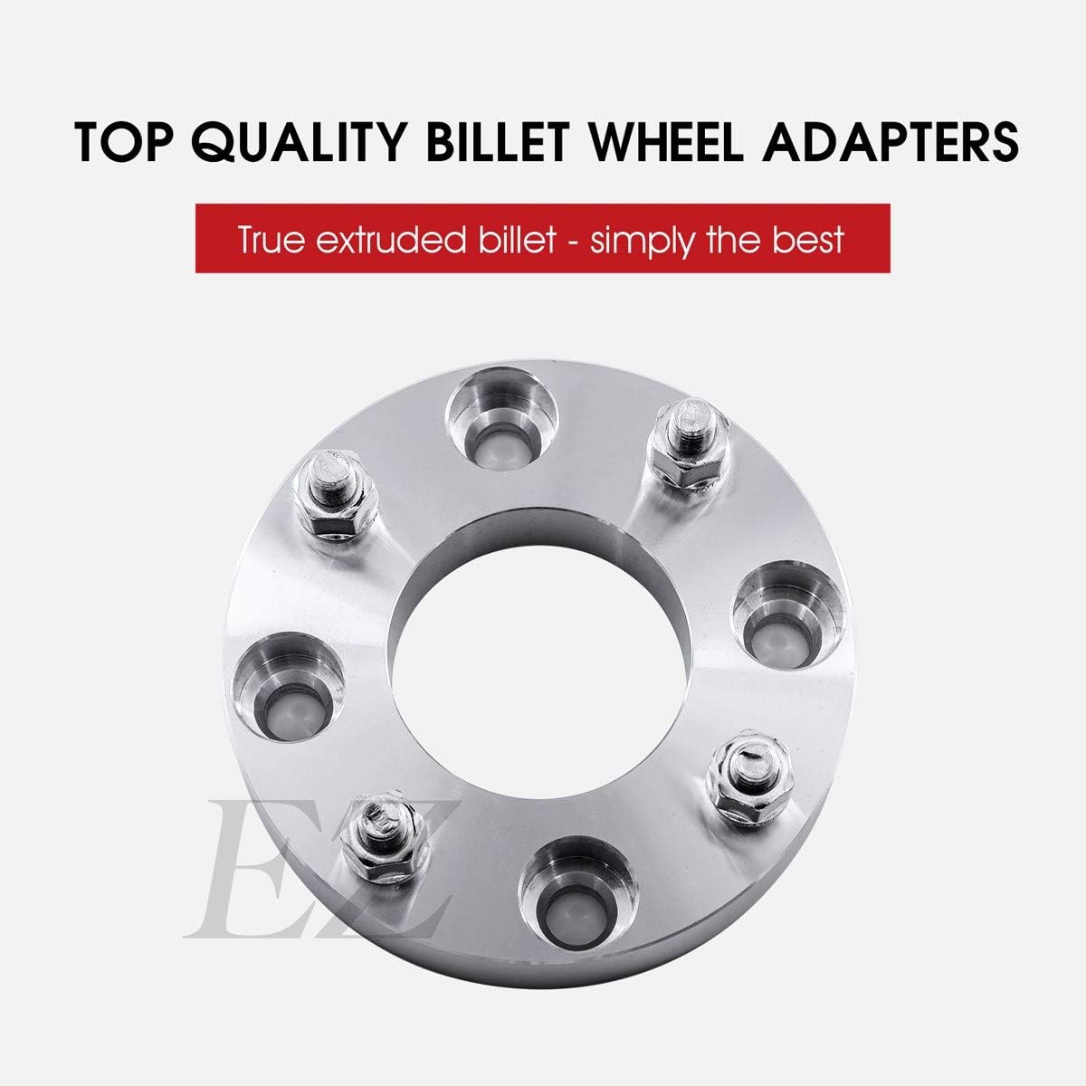 EZAccessory 4 ATV Billet Wheel Adapters 4x137 to 4x110 Thickness 1.5 Inch