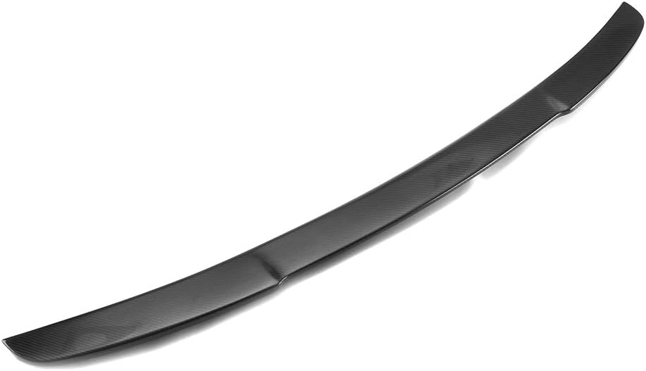 MOFANS Rear Spoiler Fit for Compatible with Audi A3 S3 RS3 Sedan 2014-2019 Duckbill High Kick Trunk Wing Spoiler (Real Carbon Fiber)