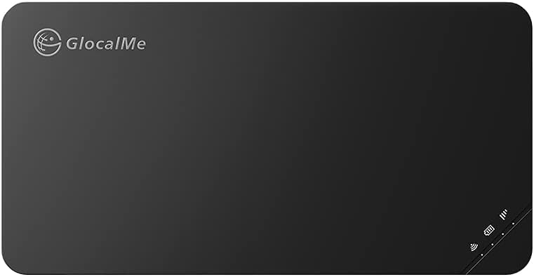 GlocalMe U3 Mobile Hotspot 4G LTE Wireless Portable WiFi - No SIM Card Needed | Connect Up to 10 Devices | Create WLAN Anywhere | Smart Local Network Auto-Selection | with US 8GB & Global 1.1GB Data