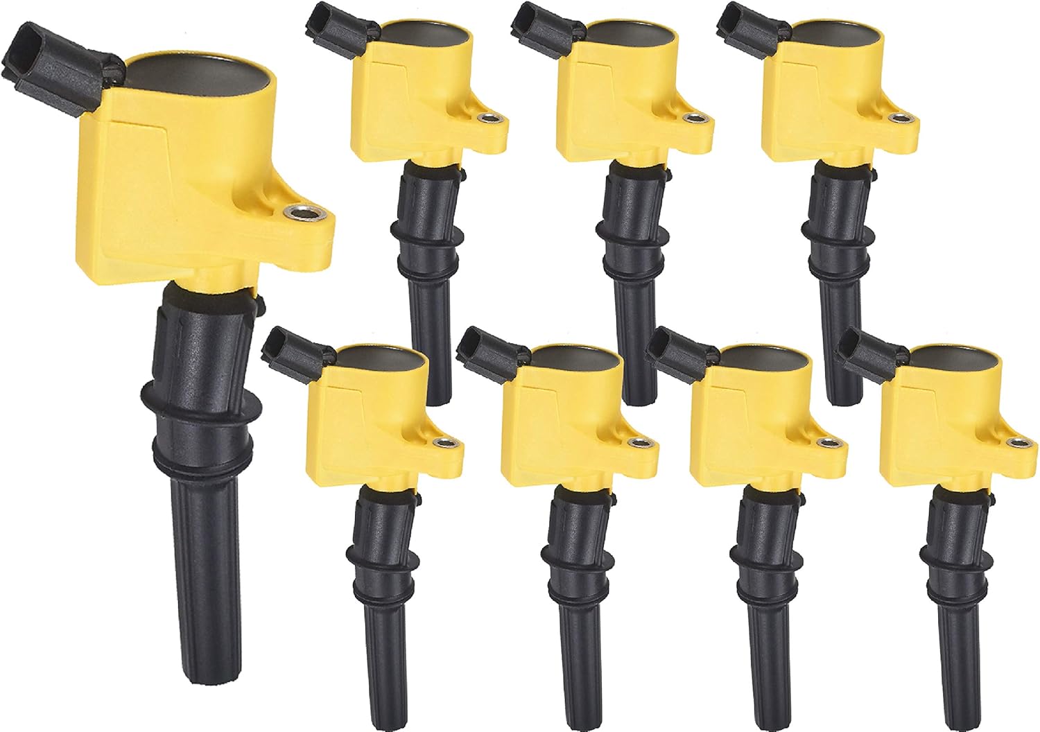 ENA Heavy Duty Ignition Coil Pack Compatible with Ford Lincoln Crown Victoria Expedition F-150 F-250 F-350 4.6L 5.4L V8 Replacement for DG508 DG457 DG472 DG491 FD503 Pack of 2