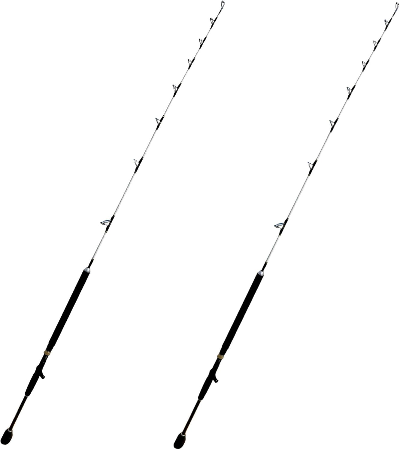 EatMyTackle Tuna Terminator Jigging Rod | Saltwater Fishing Rod (15-25lb. Slow Action, 2pc. Trigger)