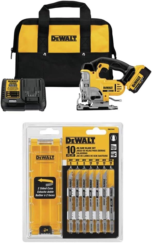 DEWALT 20V MAX Jig Saw, Cordless (DCS331M1)