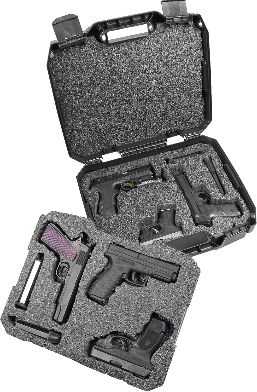 Case Club Pre-Cut Pistol Carrying Cases Pack of 2