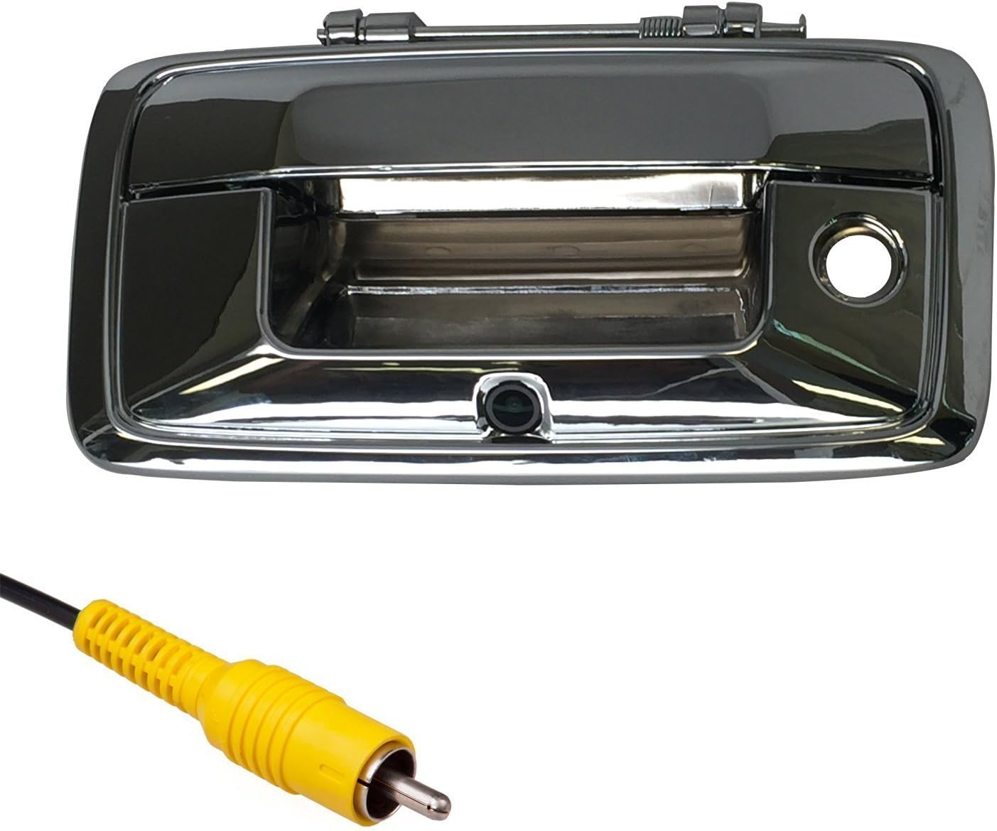 Master Tailgaters Replacement for Chevrolet Silverado / GMC Sierra (2014-2015) Black Tailgate Handle with Backup Camera