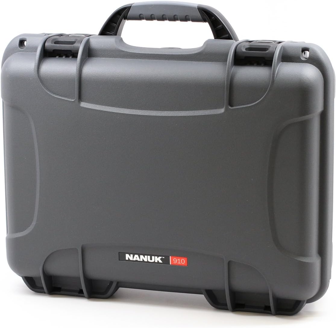 Nanuk 910 Waterproof Hard Case Empty - Red (910-0009) Pack of 2