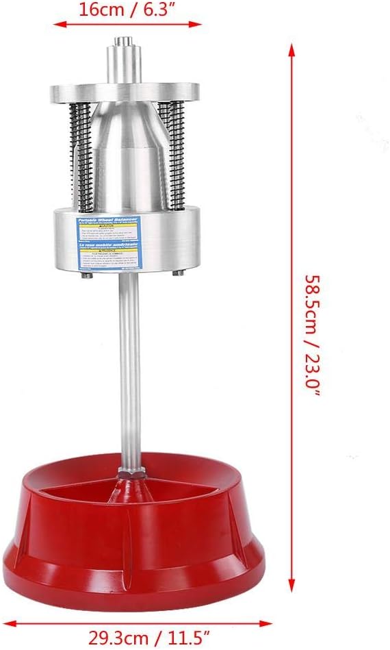 1 Pcs Portable Wheel Balancer,Car Truck Portable Hubs Wheel Tire Balancer Bubble Level Heavy Duty Rim For Most Cars and Light Trucks