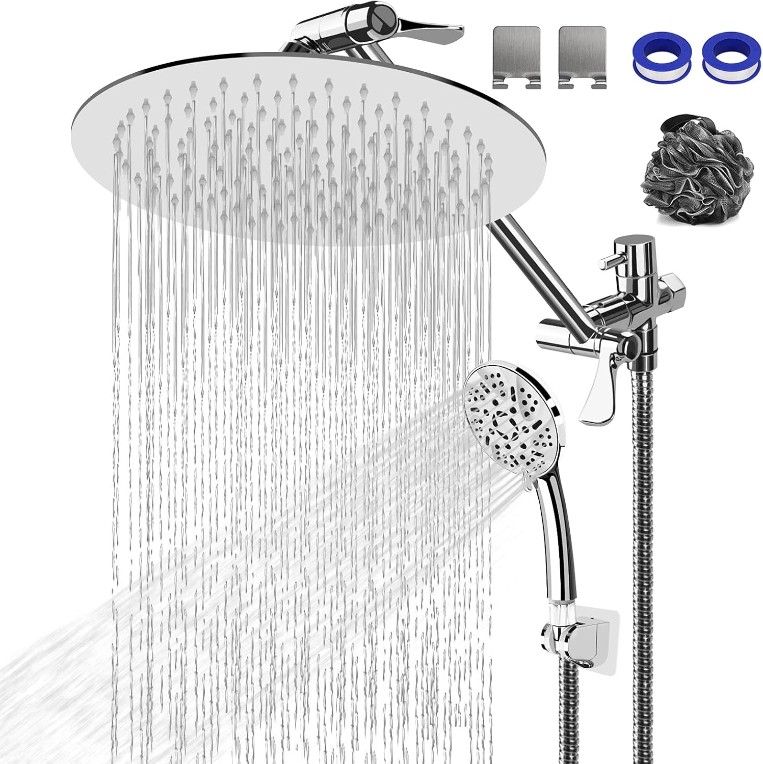 Ordenado Shower Heads with Handheld, 10