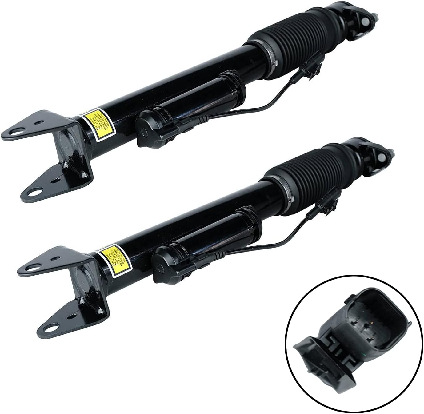 TOPAZ 1663200130 1663200500 Rear Suspension Shock Absorber w/ADS Shock Struts Compatible with Mercedes-Benz ML-class 2012-2016 / GL-class 2013-2016 (2PCS)